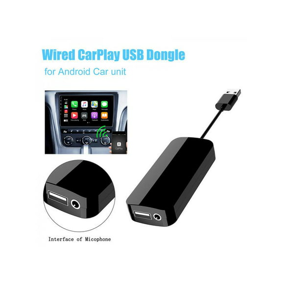 White Aliiace Carplay Wireless carplay Box-USB Dongle Carplay Car Navigation MP3/MP4 Head Unit Fit for iOS 5V 1A 